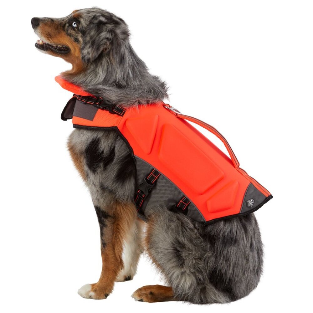 NWT Arcadia Trail High Visibility Reflective Life Jacket for Dogs - Coral